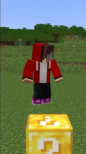 Lucky Block Challenge ❓🎁 JJ vs Mikey vs Banana Kid vs Carrie in Minecraft Maizen #shorts #minecraft