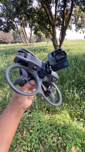🔥GOPRO 12 MOUNT IN DJI AVATA 2 DRONE #drone #dji #shorts