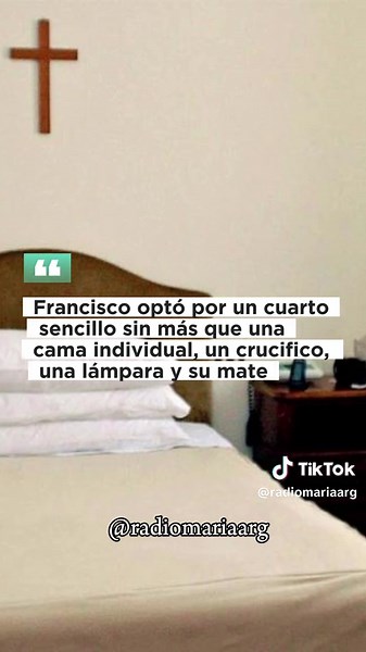 La habitación del Papa Francisco: un legado sin lujos
