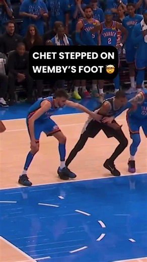 Chet vs Wemby getting TOO physical! Dirty tactic or just boxing out? 🤯