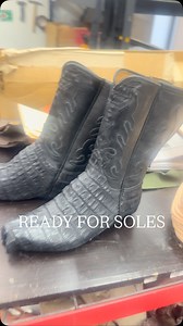 These caiman horn back #cowboyboots are ready for soles #handcrafted #americanmade #usa #lasvegas #nevada #cowboy #cowgirl #countrymusic #westernfashion | Old Country Boots