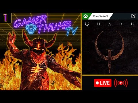 Quake Remastered | Hard Stream #1 | Chthon & the Dimensions of the Doomed