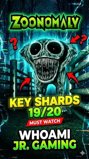 FINDING KEY SHARDS! The SECRET Location ZOONOMALY Part-19 😱🔑 #viral #shorts #zoonomaly #trending