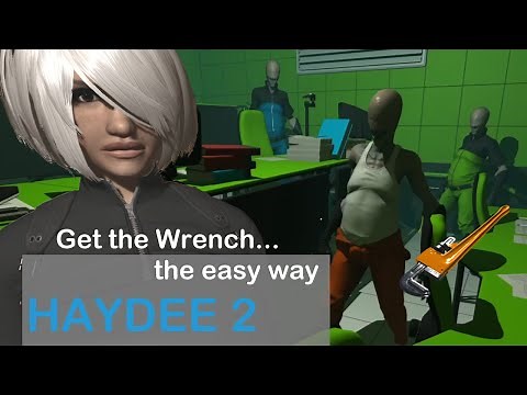 Get the Wrench WITHOUT killing any creepers - Haydee 2 Walkthrough