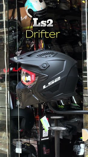 LS2 Drifter Unboxing 🚀 Matte Black Beast for Riders! 😈⛑️