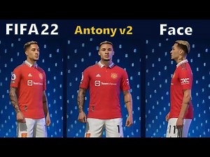 FIFA 22, Antony v2 Face Mod For Pc