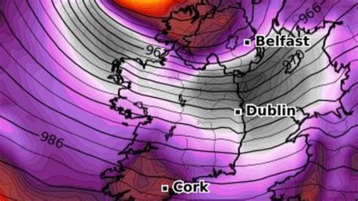 Dublin weather: Met Eireann warn storm with wind & snow 'peaks at rush hour'