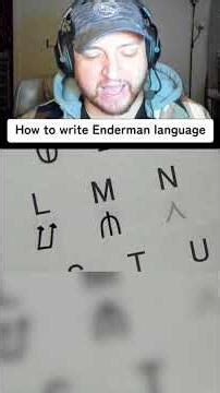 HOW TO WRITE ENDER LANGUAGE
