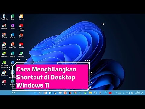 Cara Menghilangkan Shortcut di Desktop Windows 11