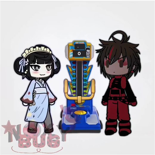 FAKE COLLAB WITH ` `[ @Estação da Ray ] ` #fyp #gacha #edit #viral #gachallife💜même