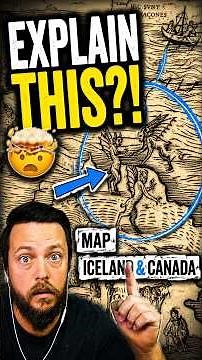 explain these creatures on a 1565 map?! #mystery #creepy #scary