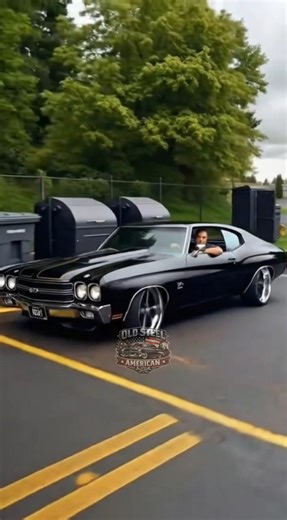 This 1970 Chevelle SS is Pure American Muscle Perfection 🇺🇸🔥 #ChevelleSS #MuscleCar