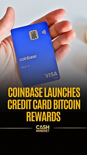 Cash Mindset on Instagram: "Coinbase has taken a quiet but meaningful step toward changing how people interact with Bitcoin in everyday life. By offering a credit card that rewards spending with crypto, it removes complexity and replaces it with familiarity people already understand. Instead of points or restrictive reward systems, users earn Bitcoin automatically on purchases like groceries or gas. This approach blends traditional spending habits with digital assets, making crypto feel less int
