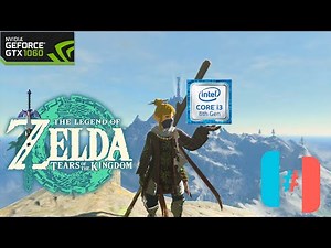 i3 8100 | GTX 1060 3GB - Zelda Tears Of The Kingdom performance test on Ryujinx with OpenGL/Vulkan