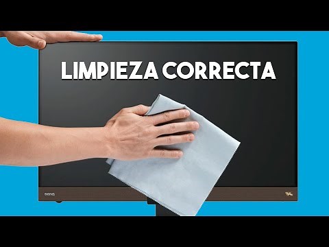 Cómo LIMPIAR un MONITOR de forma correcta (⚠️No dañes tu pantalla)