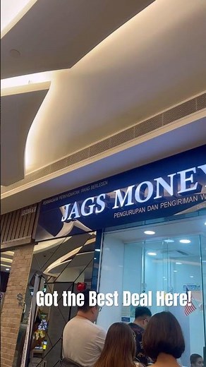The INR Exchange Rate Difference Was Shocking at Mid Valley #MoneySavingTip