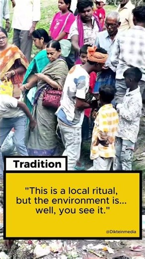 Shocking Ritual in the Ganges River #TraditionVsEnvironment