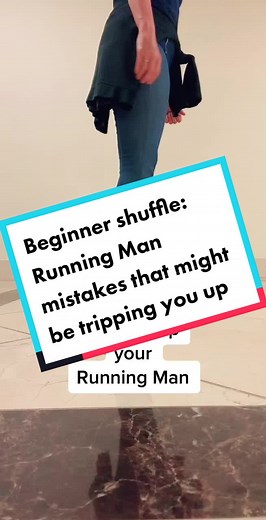 Common Running Man Mistakes for Beginners: Shuffle Dance Tutorial