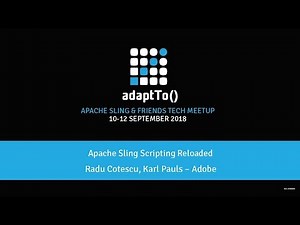 Apache Sling Scripting Reloaded