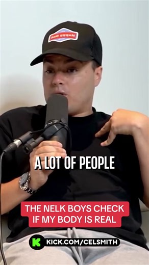 The Nelk Boys Check If My Body Is Real ! @Celina Smith #celinasmith #celinasmithclips #viral #fyp