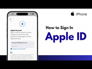 How to Sign In to Apple ID on iPhone | Easy Step-by-Step Guide