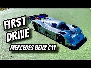 Let's Drive! First Run Footage of the Tamiya Mercedes Benz C11 2022 Release RC Car