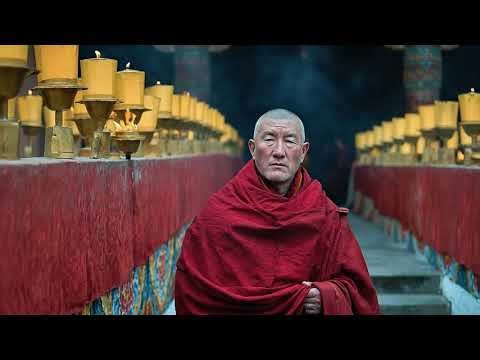 Tibetan Monks Chanting × Tibetan Throat Singing (Overtone) | Meditative Soundscape