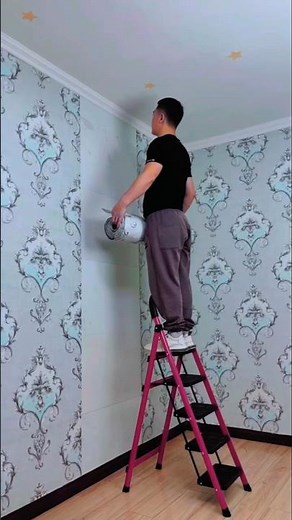 Beautiful Wallpaper Installation | Easy Room Makeover | Home Decoration Ideas 2025