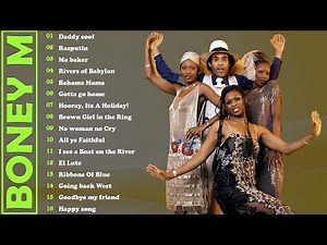 Boney M Greatest Hits Full Album | Disco 70s & 80s Playlist | Rasputin, Ma Baker, Daddy Cool, ...