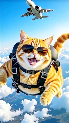 cat girls kidnaping Airplane helping real cat videos funny comedy videos really good story #airplane
