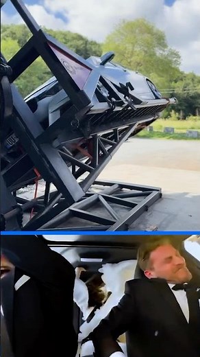 A Fake Car Crash! 💥 #cars #movies #vehicles