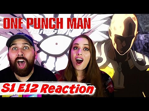 One Punch Man S1 E12 FINALE "The Strongest Hero" Reaction & Review!