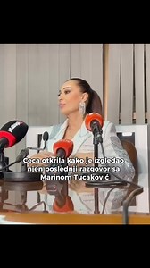 14K views · 90 reactions | Ceca otkrila kako je izgledao njen poslednji razgovor sa Marinom Tucaković #alo #alodnevnenovine #alonovine #viral #viralvideos #viralreels | ALO! DNEVNE NOVINE | Facebook
