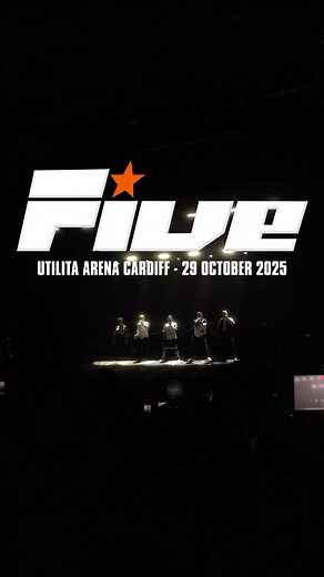 25 years?? IT WAS WORTH THE WAIT 🔥 FIVE gave us an incredible show at the Arena last night, ahead of show #2 on Sunday 🎤🎶 | Utilita Arena Cardiff