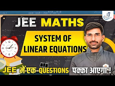 system of linear equation, Cramer's rule #jeemain #jee #maths