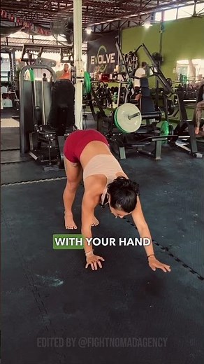 Inch Worm Walk: Total Body Warm Up Exercise