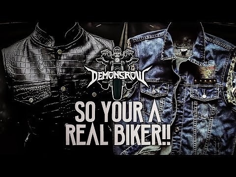 Why Do Bikers Wear Vests? Leather And Denim