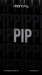 New to Forex Trading? Learn about pips – the tiny price moves that make a big impact!  For most pairs, 1 pip = 0.0001. Understand why they matter and how to track them to measure profit or loss. *All trading involves risk. This page is not applicable to EU clients. #OneRoyal #trading #tradingtools #forex #financialmarkets #pip | OneRoyal | Facebook