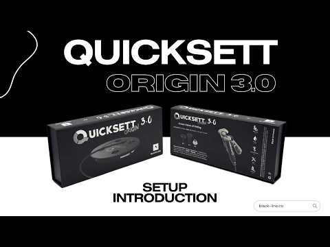 QuickSett ORIGIN 3.0 – Installation & Full Setup Guide