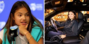 Emma Raducanu spotted behind the wheel of new Porsche in London weeks after losing access to her previous luxury sports car amid reported conflict