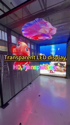 HTU-LED&LCD Display (@led_display_chinafactory) - Latest Transparent LED 3D Display Technology
