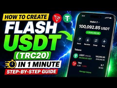 How to Create Flash USDT (TRC20) in 1 Minute — Step-by-Step Guide