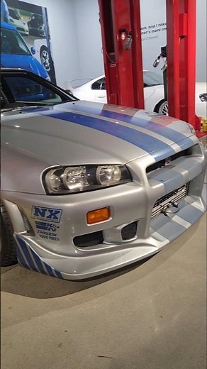 2 Fast 2 Furious R34 Skyline at the Petersen Automotive Museum #2fast2furious #skyline