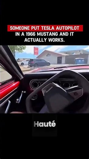 When a 1966 Mustang Learns to Drive Itself