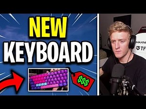 Tfue's NEW keyboard and custom keycaps (How To Buy)