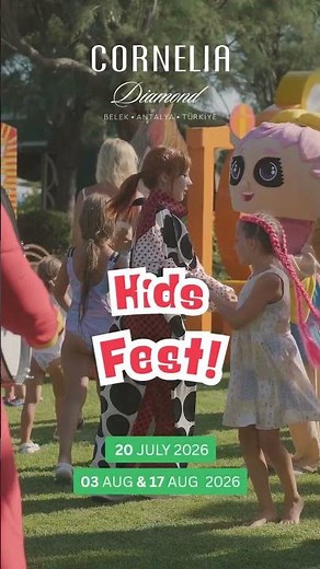 The Ultimate Family Fun: Cornie Kids Fest | Cornelia Diamond Golf Resort & Spa
