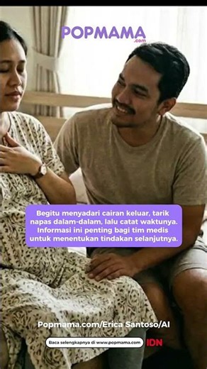 Jangan Panik! Lakukan Ini saat Mama Alami Pecah Ketuban di Rumah