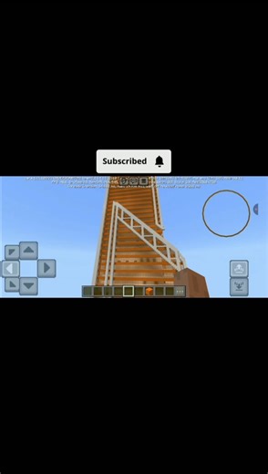 I Build a Large Unique Tower 🤯 | #minecraft #tower #viralshorts #dream #gamerfleet