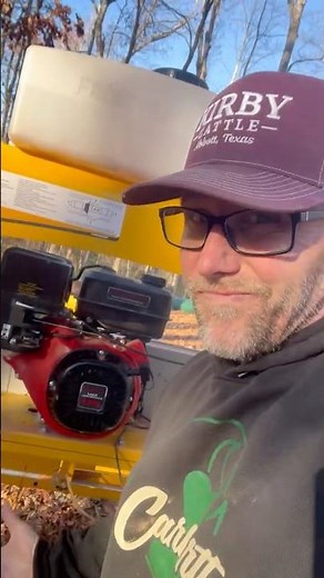 Frontier OS27 Sawmill Predator Engine Conversion - Start Up Demo