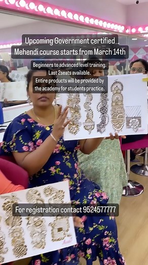 We all admire the intricate designs in a Mehendi and would have experienced the beauty of it at least once. But beyond that, have you ever felt drawn to the art? Have you attempted to practice Mehendi as a hobby or even build a career? 🌺 If that’s you, this workshop is for you! 👈 AMA Academy launches 5-Day Professional Mehendi Workshop for those looking for an opportunity to learn this ancient art. The beginner-friendly workshop teaches you everything you’ll ever need to be a Mehendi artist, i